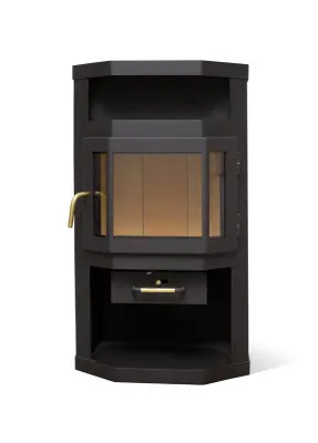 Фото Печь ОКА с чугунной плитой в магазине Woodson