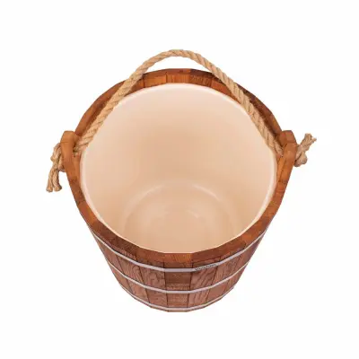 Запарник Woodson с пластиковой вставкой, 20 л., дуб