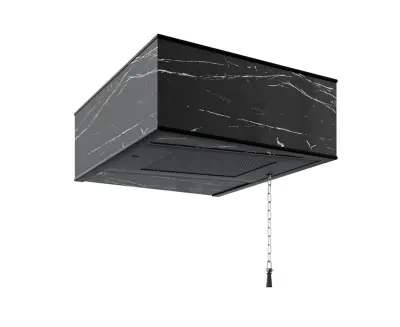 Обливное устройство КАСКАД 20 / с кожухом из керамики Черный