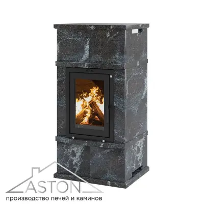 Камин ASTON Вертикаль «VIBORG» Амфиболит