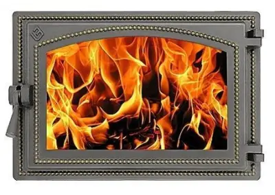 Дверка ВЕЗУВИЙ каминная 230 (Бронза) Дверка ВЕЗУВИЙ каминная 230 (Бронза)