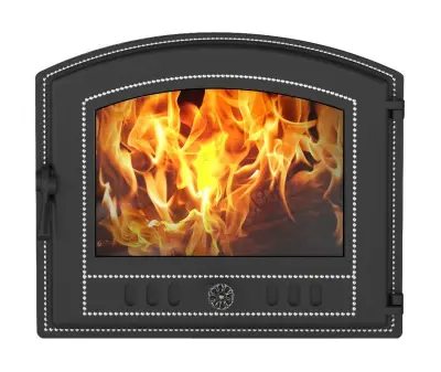 Дверка ВЕЗУВИЙ каминная 224 (Антрацит) Дверка ВЕЗУВИЙ каминная 224 (Антрацит)