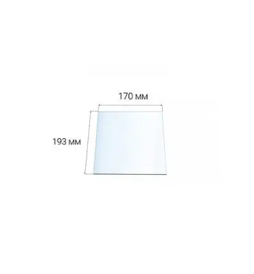 Стекло Везувий ДТ-3С (0,190*0,170)