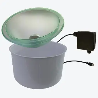 Шайка Cariitti Led, с клапаном