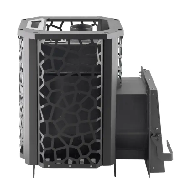 Фото Печь банная HARD 30M "Саванна" Панорама в магазине Woodson