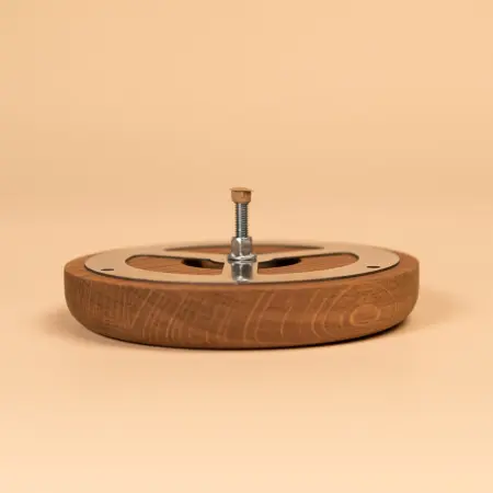 Клапан вентиляционный Woodson ф125, дуб