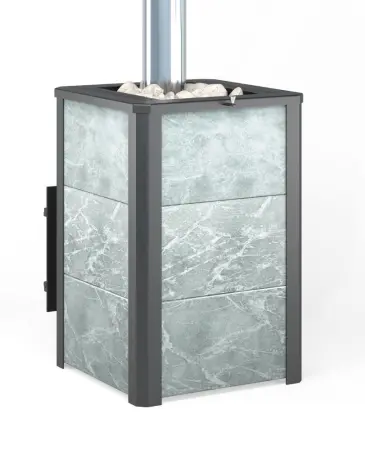 Фото Печь ВЕЗУВИЙ Легенда 16 (270) талькохлорит 400*200*20 мм в магазине Woodson