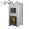 Фото Печь Эверест "Легкий пар Профи" каменка из чугуна, Талькохлорит, S-50 мм Б/В в магазине Woodson