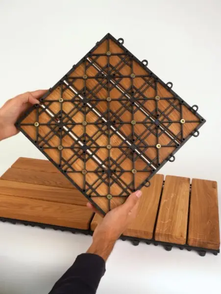 Декинг модули для бани Woodson, дуб