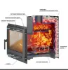 Фото Печь ВЕЗУВИЙ Скиф Ковка 22 Панорама "М" в магазине Woodson
