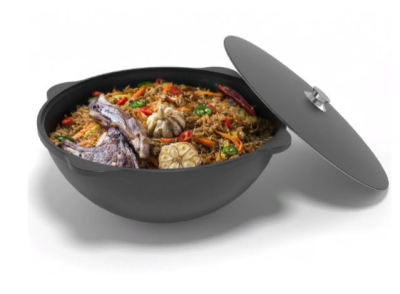 Казан чугунный Везувий 6л с ручкой (Без крышки) Казан чугунный Везувий 6л с ручкой (Без крышки)