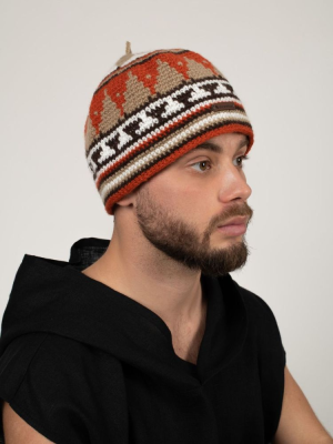 Шапка вязаная для бани Woodson Викинг, без косичек