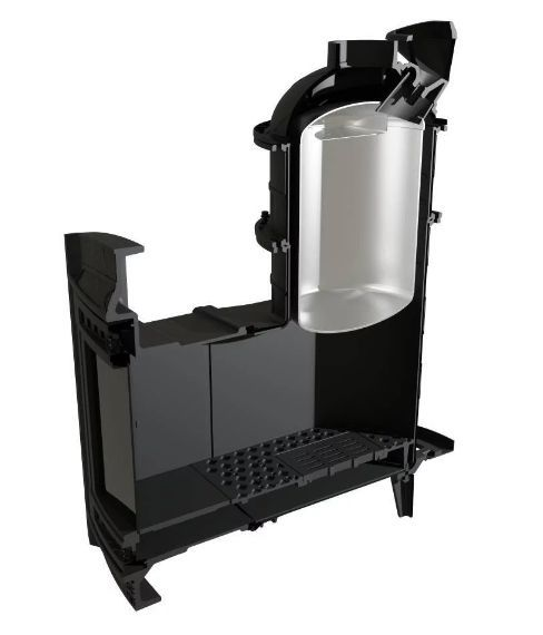 Фото Печь банная "Атмосфера XL" в ламелях "Верде Гватемала" наборный рисунок в магазине Woodson