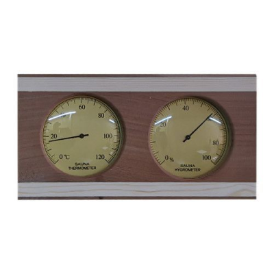 Термогигрометр для бани T-071 для бани и сауны ( канадский кедр)