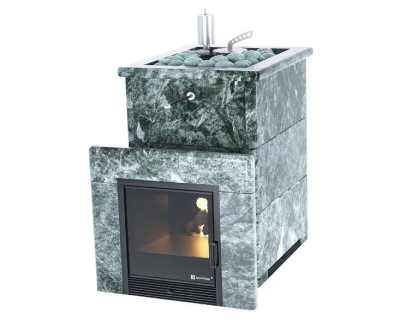 Фото Печь «Анапа» в полноценном кожухе с открытым верхом Змеевик в магазине Woodson