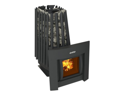 Фото Дровяная банная печь Grill'D Cometa Vega 350 Window Max Pro в магазине Woodson