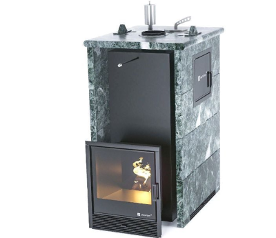 Фото Печь «Геленджик» М2 в трехстороннем кожухе Змеевик в магазине Woodson Фото Печь «Геленджик» М2 в трехстороннем кожухе Змеевик в магазине Woodson