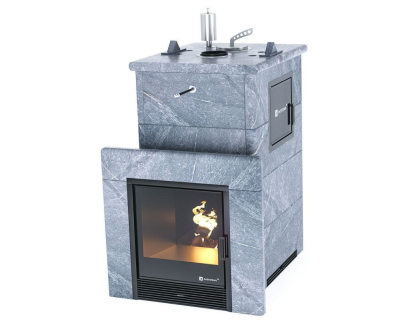 Фото Печь для русской бани Сочи М2 в полноценном кожухе (талькохлорит) в магазине Woodson Фото Печь для русской бани Сочи М2 в полноценном кожухе (талькохлорит) в магазине Woodson