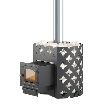 Фото Чугунная печь для бани ЭТНА 14 (ДТ-3С) в магазине Woodson