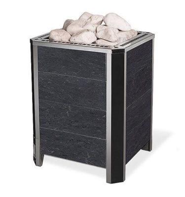 Фото Премьера М 18 квт серпентинит "Премиум" в магазине Woodson