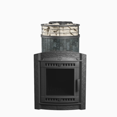 Фото Печь банная "Атмосфера L" Пироксенит ламель+сетка в магазине Woodson