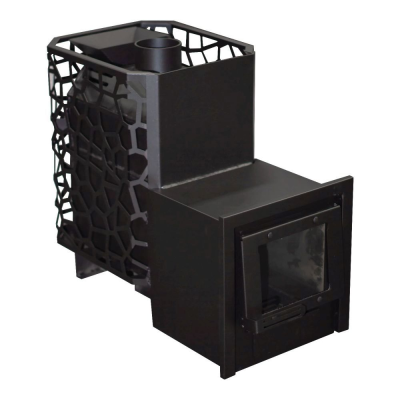 Фото Печь для бани РАДА 6, закрытая каменка, 14 L (СЕТКА), без дверцы в магазине Woodson