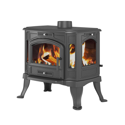 Фото Печь-камин Везувий KZ-14Р "Антрацит" в магазине Woodson