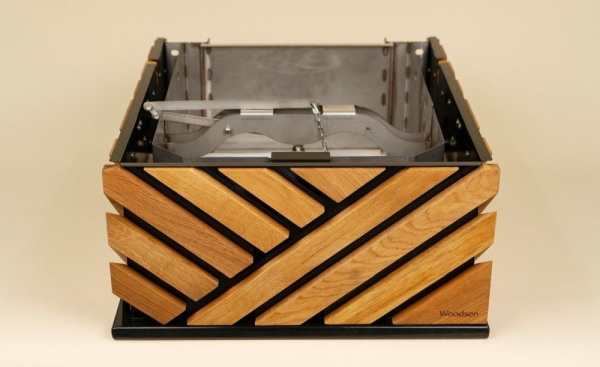 Обливное устройство КАСКАД 30 в ОБЛИЦОВКЕ WOODSON