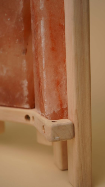 Абажур Woodson Trio с гималайской солью, ольха