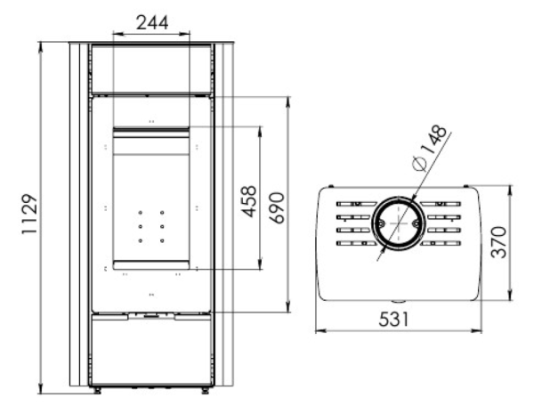 Фото Печь НАРОЧЬ в магазине Woodson