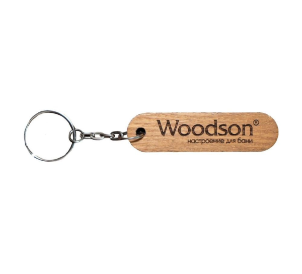 Брелок на ключи Woodson, дуб