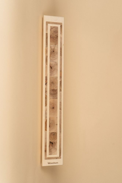 Светильник Woodson FIJI Line угловой со светодиодной лентой, Липа (24V)