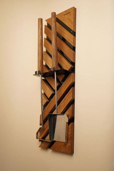 Набор каминный стеновой Woodson Rail (кочерга, совок)