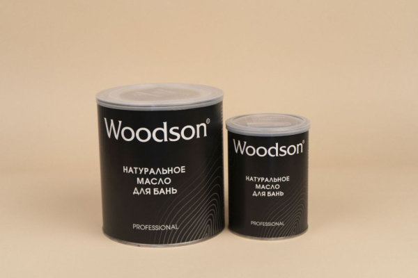 Масло для защиты древесины Woodson (баня), 2,4л