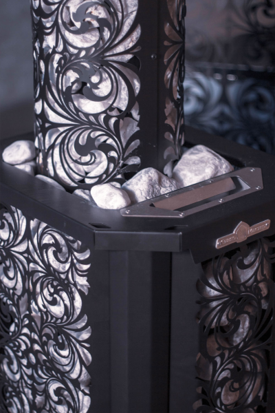 Фото Печь банная HARD 16M "Хохлома" Панорама в магазине Woodson