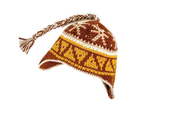 Шапка вязаная для бани Woodson Викинг, 1 косичка